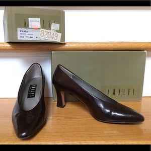 Amalfi Vania Brown Leguan Heels